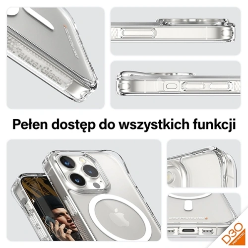 Kup PanzerGlass HardCase Apple iPhone 15 Pro D3O MagSafe 3xvojenský standard čirý - PZG939 - {ean13} - Sklep Home Screen