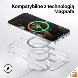 Kup Etui PanzerGlass HardCase do Apple iPhone 15 Pro D3O MagSafe 3xMilitary grade przezroczysty - PZG939 - {ean13} - Sklep Home Screen