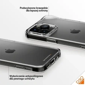 Kup PanzerGlass HardCase Apple iPhone 15 Pro Max D3O 3xgrad militar clar - PZG940 - {ean13} - Sklep Home Screen