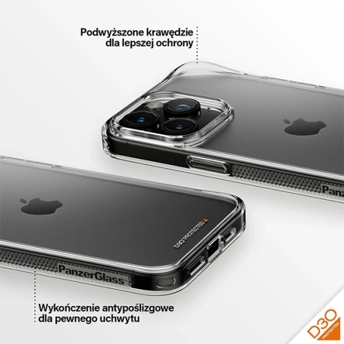 Buy PanzerGlass HardCase Apple iPhone 15 Pro Max D3O 3xMilitary grade clear - PZG940 - {ean13} - Home Screen Store Europe