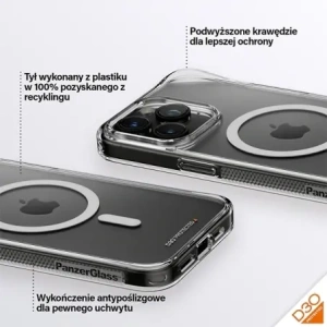 Kup PanzerGlass HardCase Apple iPhone 15 Pro Max D3O MagSafe 3xMilitärstandard klar - PZG941 - {ean13} - Sklep Home Screen