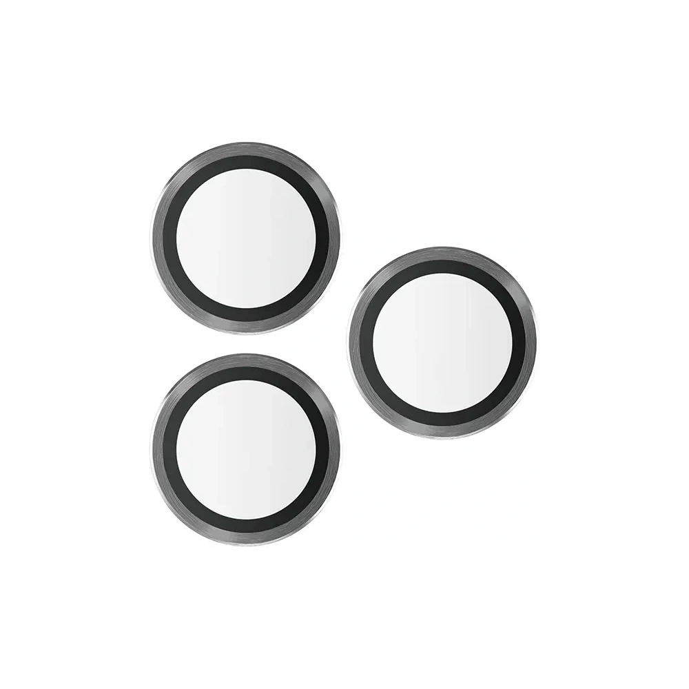 Szkło na obiektyw aparatu PanzerGlass Hoops Camera Apple iPhone 15 Pro / 15 Pro Max czarny