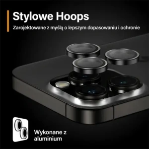 Kup PanzerGlass Hoops Kamera Apple iPhone 15 Pro / 15 Pro Max fekete - PZG942 - {ean13} - Sklep Home Screen