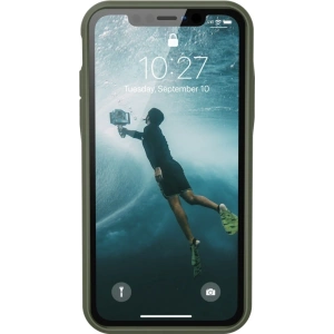 Biodegradabile etui UAG Urban Armor Gear Outback Bio Apple iPhone 11 (oliv)