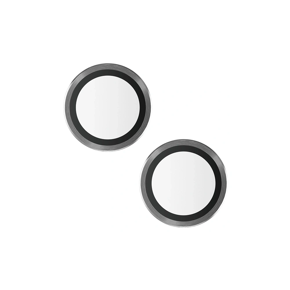 Szkło na obiektyw aparatu PanzerGlass Hoops Camera Apple iPhone 15 / 15 Plus czarny