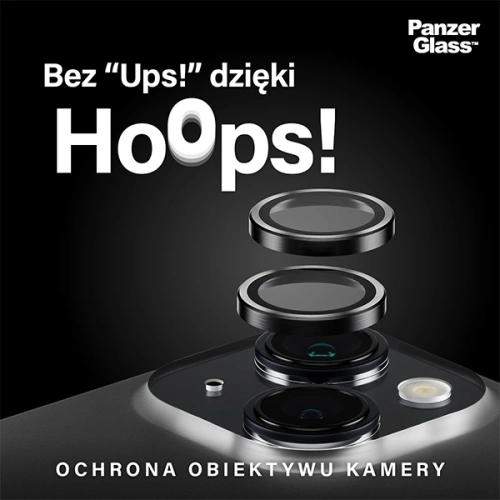 Kup PanzerGlass Hoops Kamera Apple iPhone 15 / 15 Plus černá - PZG943 - {ean13} - Sklep Home Screen