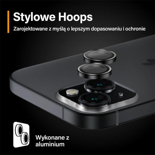 Kup PanzerGlass Hoops Kamera Apple iPhone 15 / 15 Plus černá - PZG943 - {ean13} - Sklep Home Screen