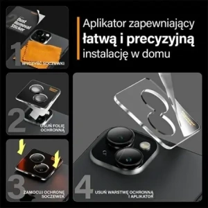 Kup PanzerGlass Hoops Kamera Apple iPhone 15 / 15 Plus fekete - PZG943 - {ean13} - Sklep Home Screen