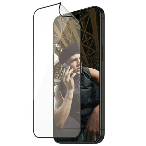 Kup Szkło hybrydowe PanzerGlass Matrix D3O UWF do Apple iPhone 15 Pro Ultra-Wide-Fit rPET - PZG944 - {ean13} - Sklep Home Screen