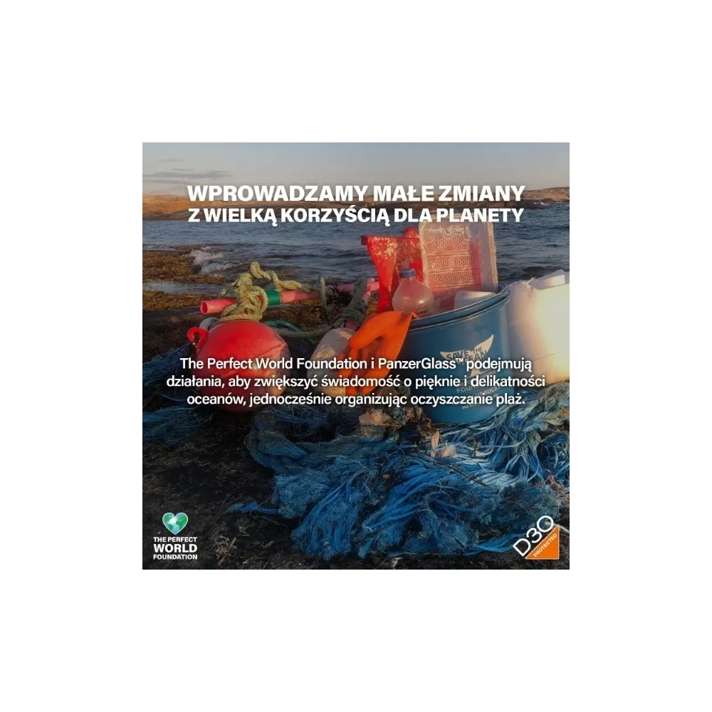 Szkło hybrydowe PanzerGlass Matrix D3O UWF do Apple iPhone 15 Pro Max Ultra-Wide-Fit rPET