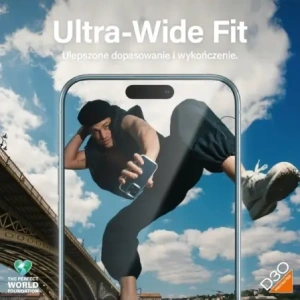 Kup PanzerGlass Matrix D3O UWF Apple iPhone 15 Pro Max Ultra-Wide-Fit rPET - PZG945 - {ean13} - Sklep Home Screen