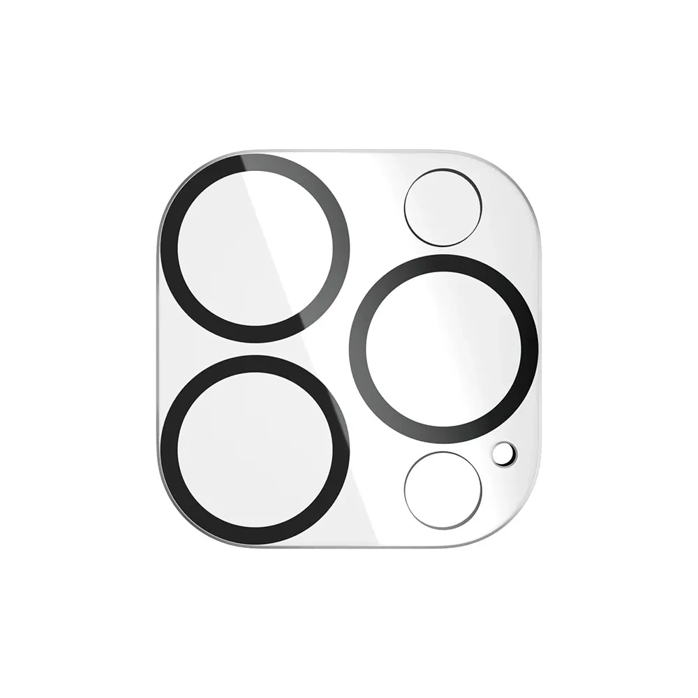 Szkło hartowane na obiektyw aparatu PanzerGlass Picture Perfect do Apple iPhone 15 Pro / 15 Pro Max czarny