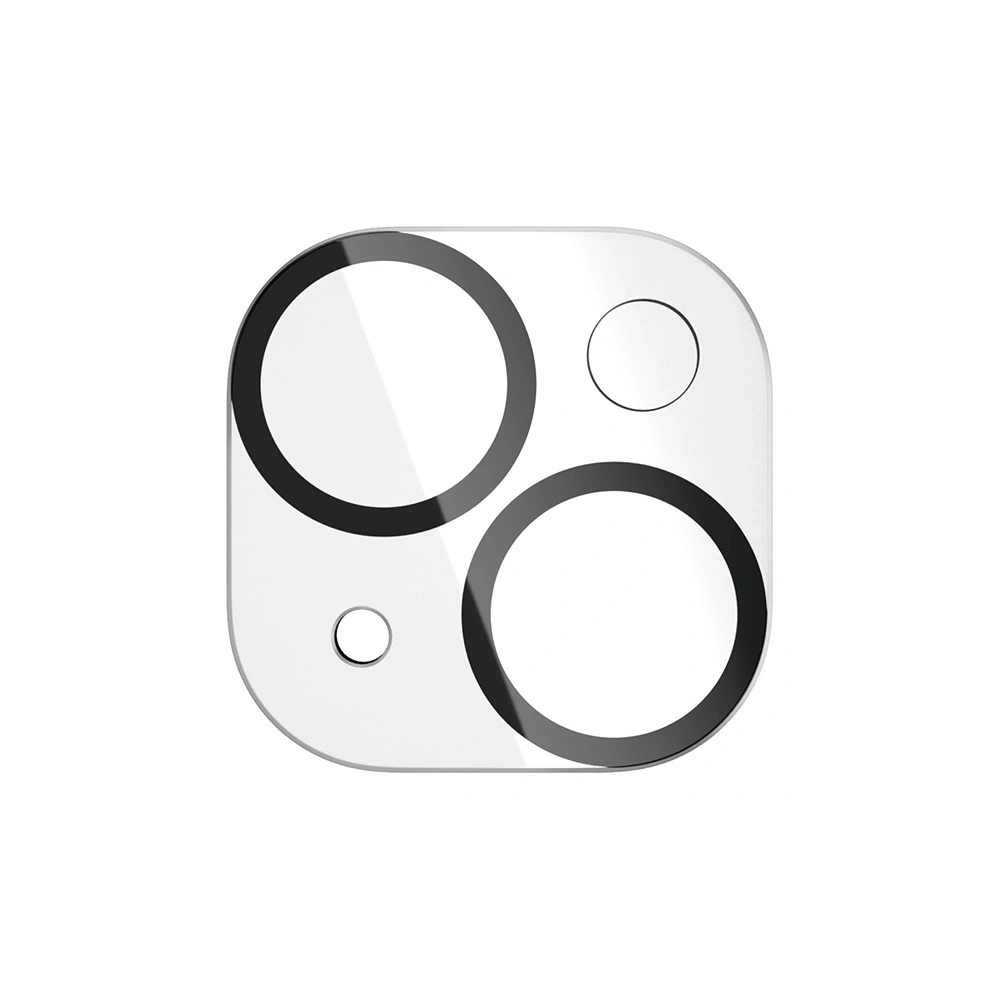 Szkło hartowane na obiektyw aparatu PanzerGlass Picture Perfect do Apple iPhone 15 / 15 Plus czarny