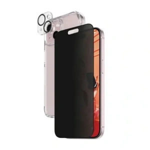 Kup PanzerGlass 3in1 Datenschutz Bundle D3O Hardcase + Displayschutz UWF+ Linse Apple iPhone 15 - PZG950 - {ean13} - Sklep Home Screen