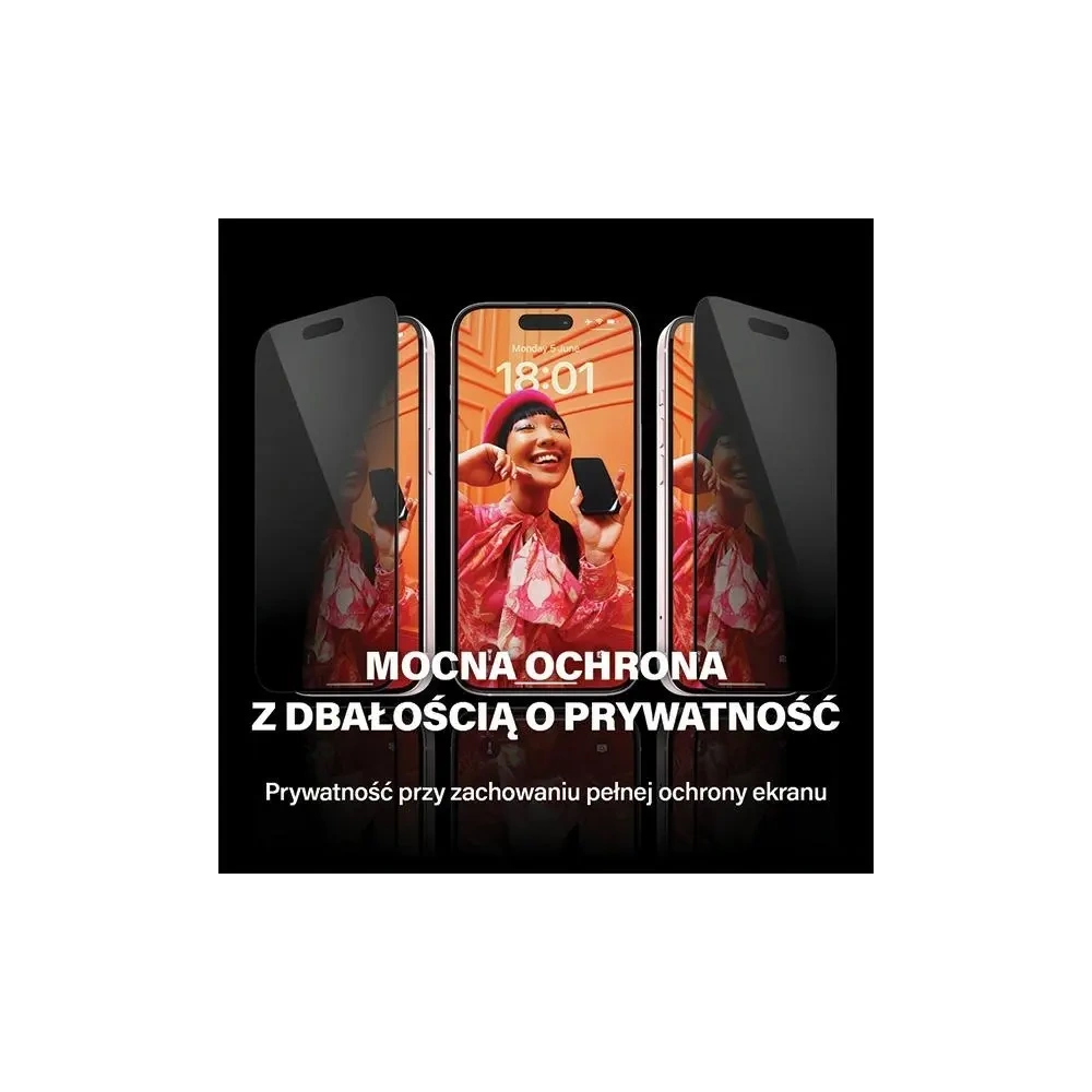 Zestaw 3w1 PanzerGlass Privacy Bundle D3O Hardcase + Screen Protector UWF+ Lens do Apple iPhone 15 Pro