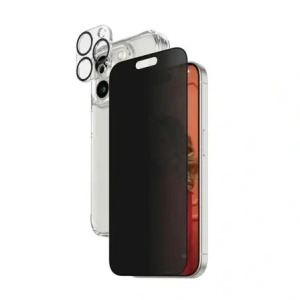 Kup PanzerGlass 3in1 Datenschutz Bundle D3O Hartschale + Displayschutz UWF+ Linse Apple iPhone 15 Pro Max - PZG953 - {ean13} - Sklep Home Screen