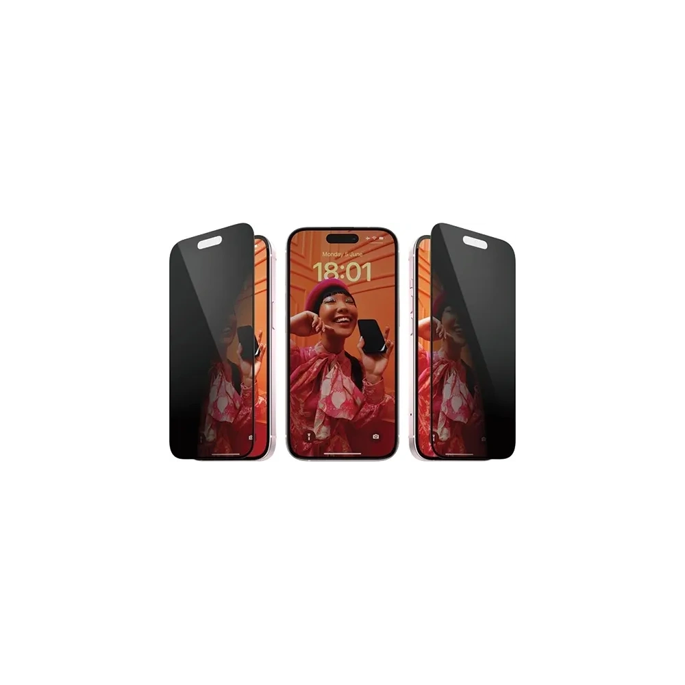 Zestaw 3w1 PanzerGlass Privacy Bundle D3O Hardcase + Screen Protector UWF+ Lens do Apple iPhone 15 Pro Max