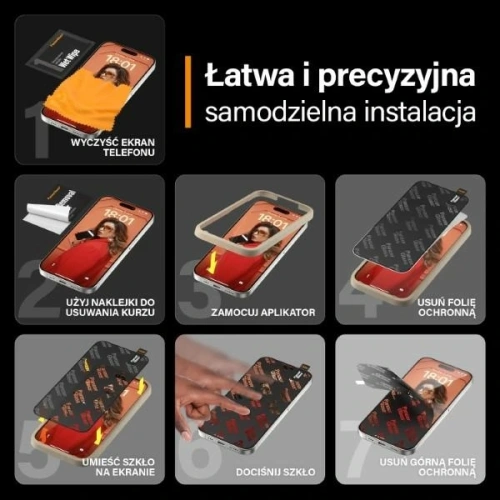 Buy PanzerGlass Re:fresh Glass Apple iPhone 15 Pro Ultra-Wide-Fit Screen Protection Easy Aligner - PZG954 - {ean13} - Home Screen Store Europe