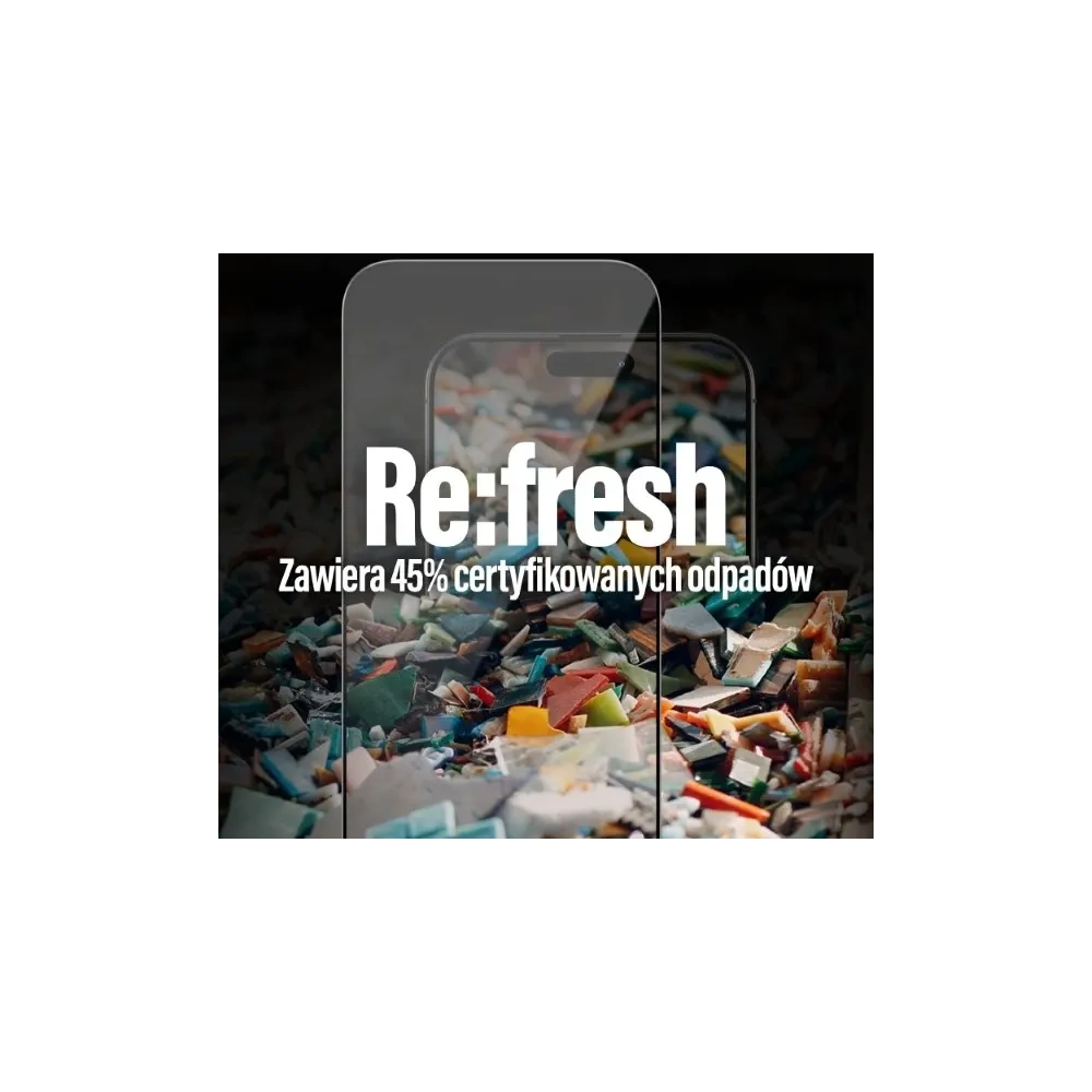 Szkło hartowane PanzerGlass Re:fresh Glass do Apple iPhone 15 Pro Max Ultra-Wide-Fit Screen Protection Easy Aligner