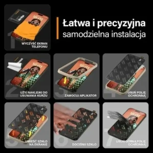 Kup Szkło hartowane PanzerGlass Re:fresh Glass do Apple iPhone 15 Pro Max Ultra-Wide-Fit Screen Protection Easy Aligner - PZG955 - {ean13} - Sklep Home Screen