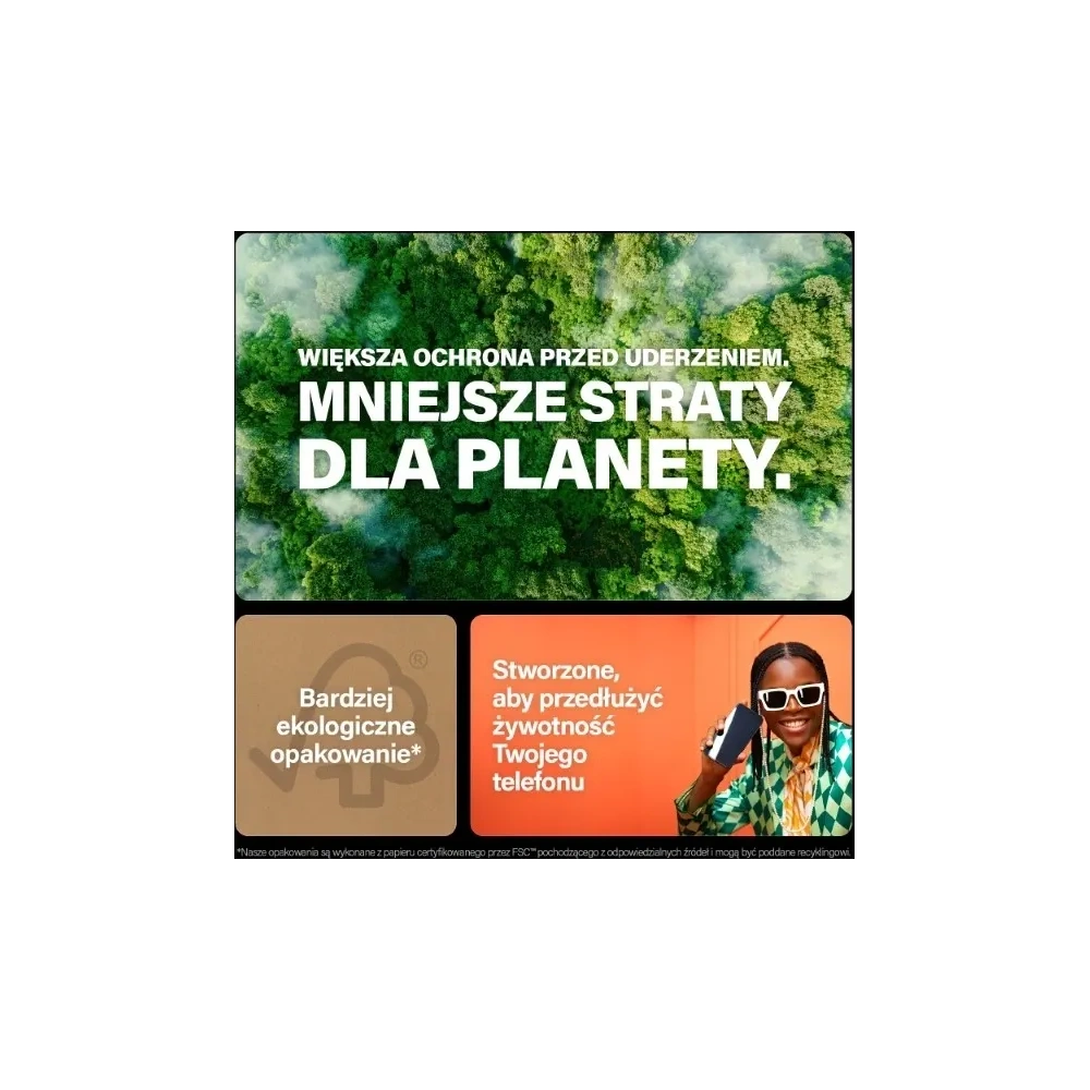 Szkło hartowane PanzerGlass Re:fresh Glass do Apple iPhone 15 Plus Ultra-Wide-Fit Screen Protection Easy Aligner