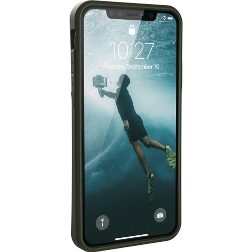 Kup Etui biodegradabil UAG Urban Armor Gear Outback Bio Apple iPhone 11 Pro Max (oliv) - UAG313OLIV - {ean13} - Sklep Home Screen