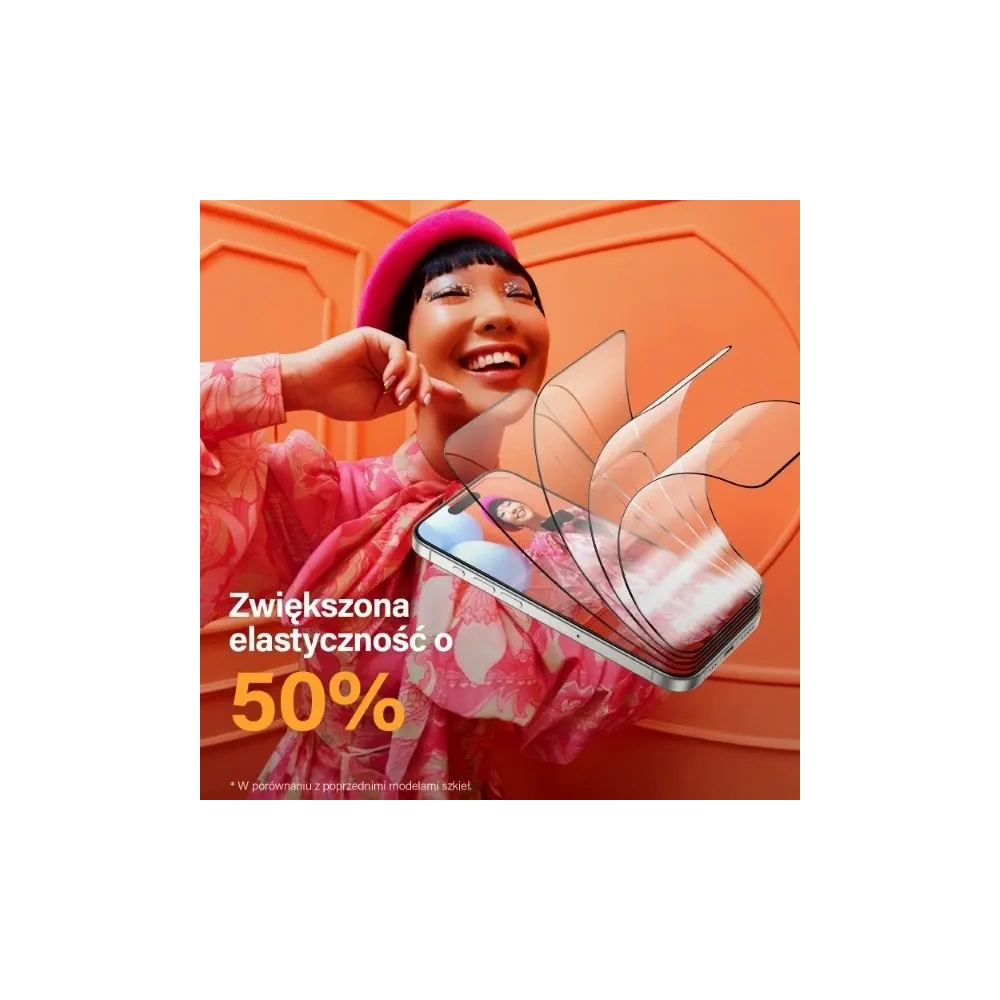 Szkło hartowane PanzerGlass Re:fresh Glass do Apple iPhone 15 Plus Ultra-Wide-Fit Screen Protection Easy Aligner