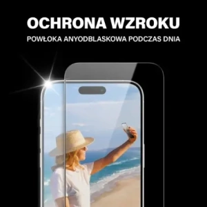 Kup Szkło hartowane antyreflekcyjne PanzerGlass Ultra-Wide Fit do Apple iPhone 15 Pro Max 2in1 Screen Protection Anti-reflective+Anti-Blue Easy Aligner - PZG962 - {ean13} - Sklep Home Screen