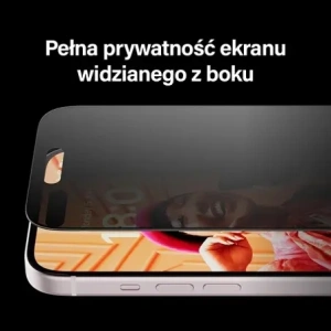 Kup PanzerGlass Ultra-Wide Fit Apple iPhone 15 Pro Max Protecție Ecran Privacy Easy Aligner - PZG963 - {ean13} - Sklep Home Screen