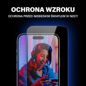 Kup PanzerGlass Ultra-Wide Fit Apple iPhone 15 2in1 Protecție a ecranului Anti-reflexie + Anti-Albastru Easy Aligner - PZG964 - {ean13} - Sklep Home Screen