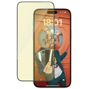 Kup PanzerGlass Ultra-Wide Fit Apple iPhone 15 Plus 2in1 Bildschirmschutz Anti-Reflex + Anti-Blau Einfacher Ausrichter - PZG967 - {ean13} - Sklep Home Screen