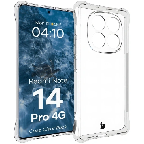 Kup Bizon Case Clear Pack tok + 2x kijelzőfólia + lencsevédő Xiaomi Redmi Note 14 Pro 4G-hez - BIZ9152 - {ean13} - Sklep Home Screen