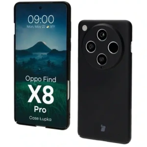 Kup Etui Bizon Case Łupka do Oppo Find X8 Pro czarne - BIZ9153 - {ean13} - Sklep Home Screen