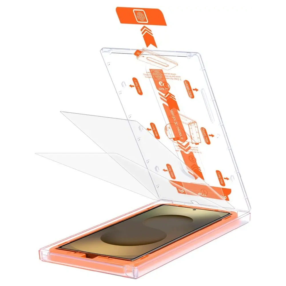 Szkło hartowane Tech-Protect Quick Set+ Samsung Galaxy S25 Ultra Clear [2 PACK]