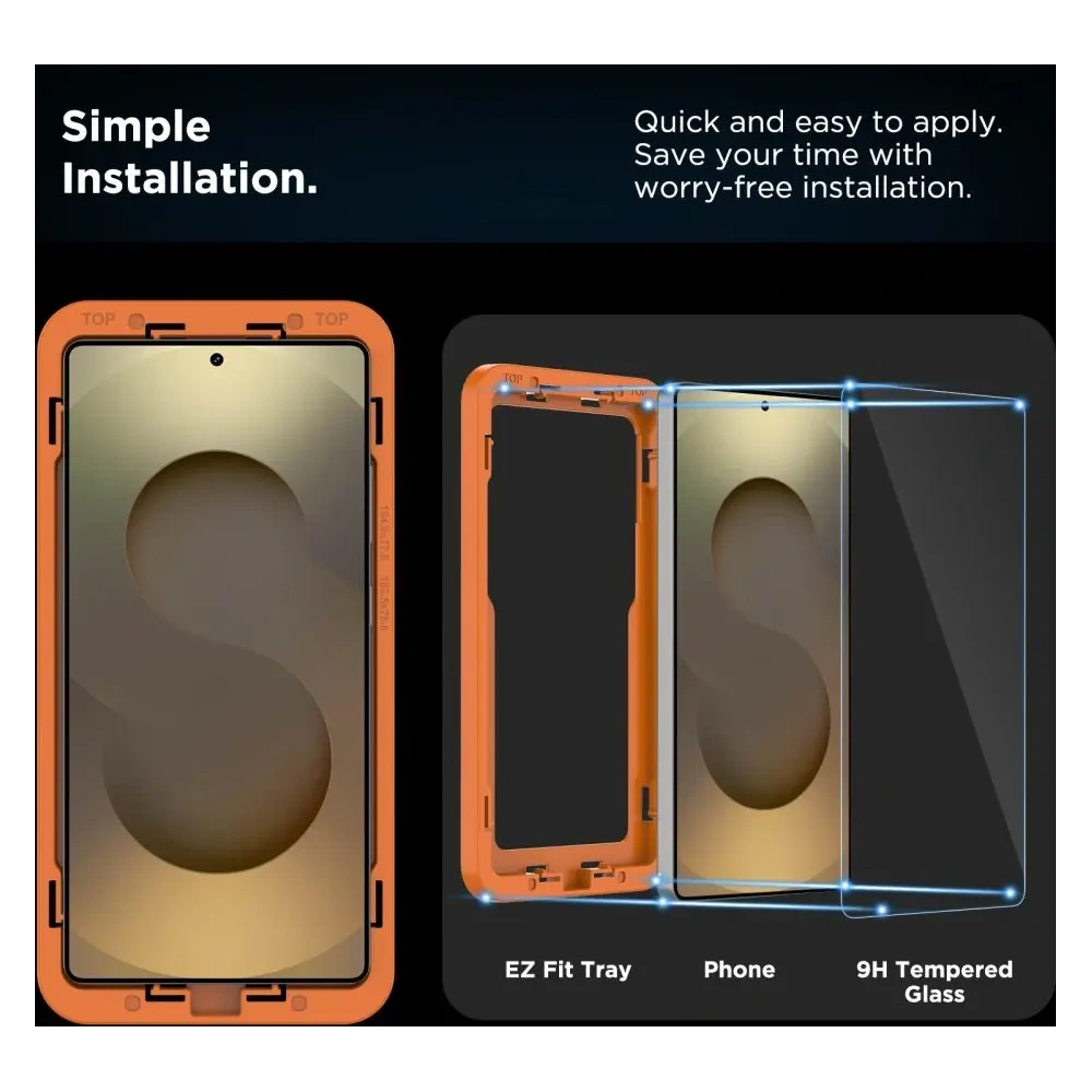 Szkło hartowane Tech-Protect Quick Set+ Samsung Galaxy S25 Ultra Clear [2 PACK]