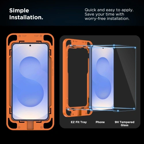 Buy Tech-Protect Quick Set+ Samsung Galaxy S25+ Plus Clear [2 PACK] - THP4203 - {ean13} - Home Screen Store Europe