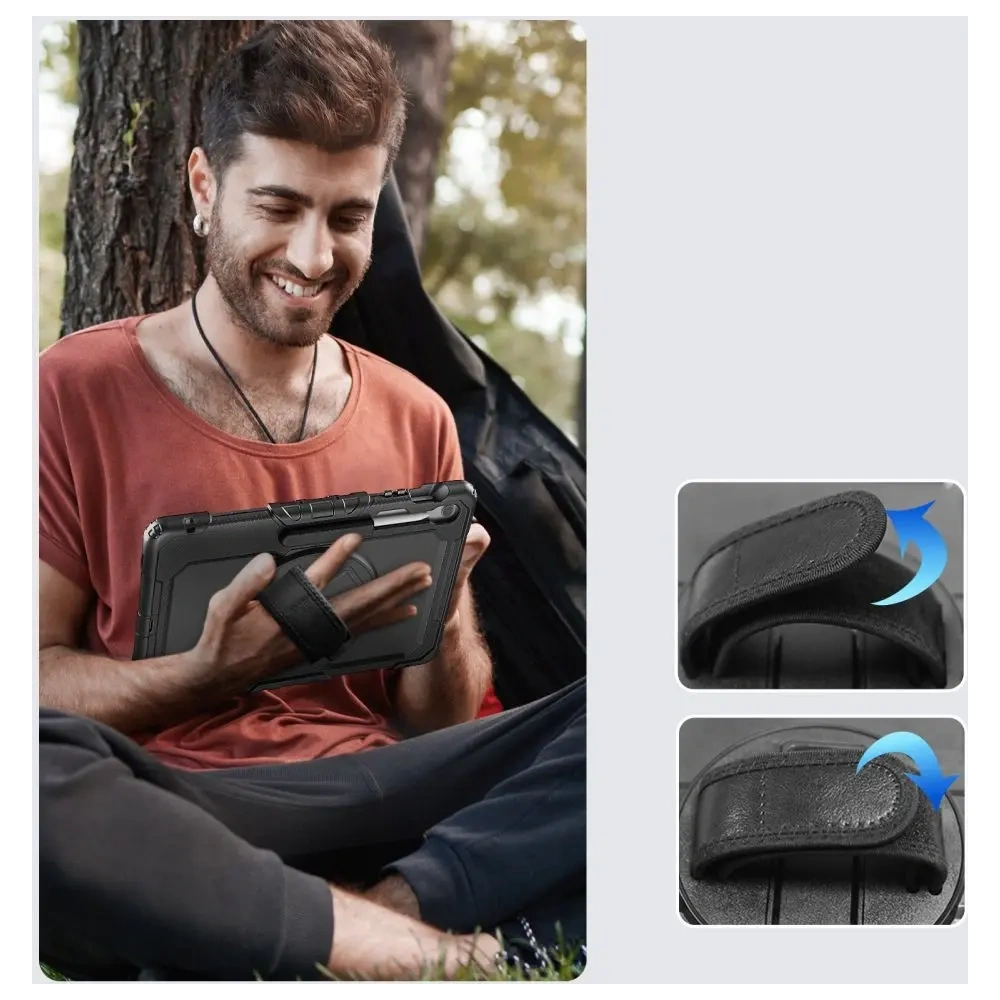 Etui Tech-Protect Solid Samsung Galaxy Tab S10 FE+ Plus 13.1 X620 / X626b Black