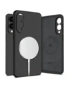 Tech-Protect Liquid Silicone MagSafe Samsung Galaxy S25 Edge Black
