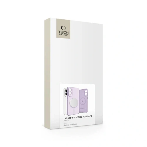 Kup Tech-Protect Flüssigsilikon MagSafe Samsung Galaxy S25 Edge Mauve - THP4206 - {ean13} - Sklep Home Screen