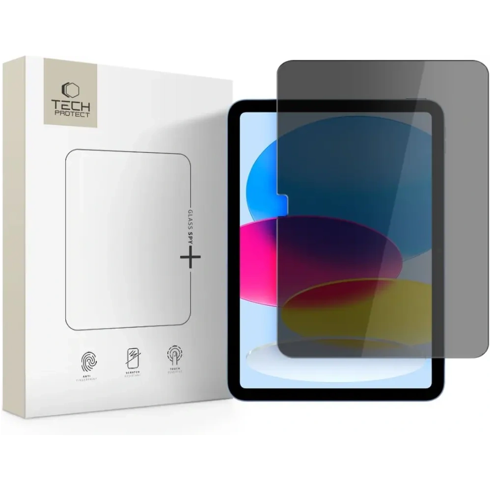 Szkło prywatyzujące Tech-Protect Glass Spy+ Apple iPad 10.9" 2022 / 11" 2025 Privacy