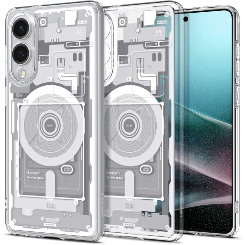Buy Spigen Ultra Hybrid Mag MagSafe Samsung Galaxy S25 Edge Zero One White - SPN16760 - {ean13} - Home Screen Store Europe