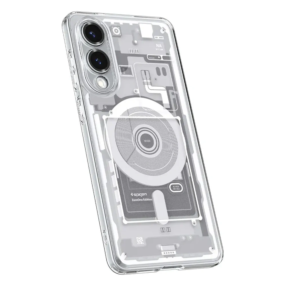 Etui Spigen Ultra Hybrid Mag MagSafe Samsung Galaxy S25 Edge Zero One White