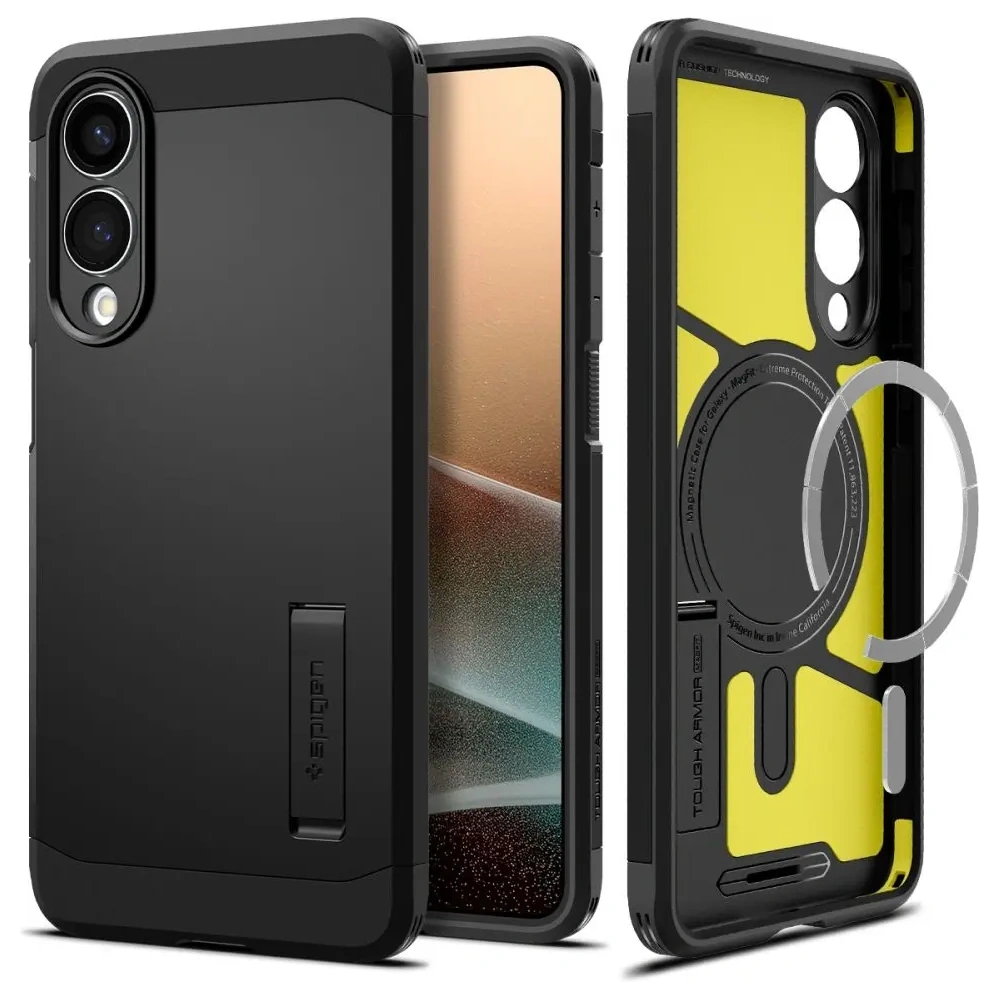 Etui Spigen Tough Armor MagSafe Samsung Galaxy S25 Edge Black