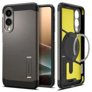 Kup Spigen Tough Armor MagSafe Samsung Galaxy S25 Edge Gunmetal - SPN16765 - {ean13} - Sklep Home Screen