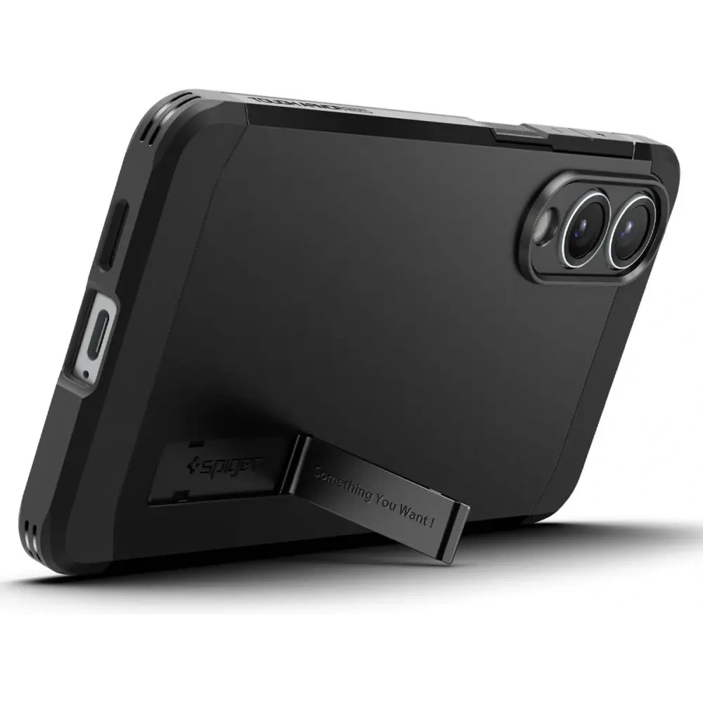 Etui Spigen Tough Armor MagSafe Samsung Galaxy S25 Edge Black