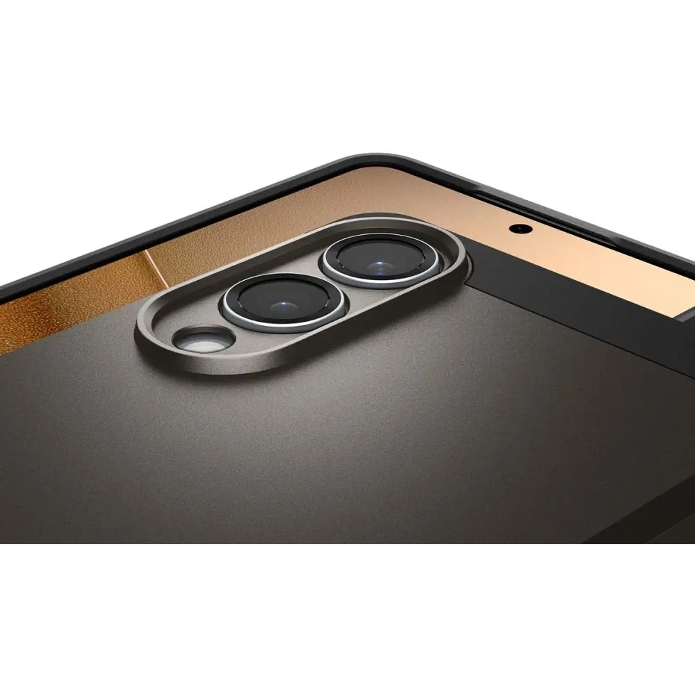 Etui Spigen Tough Armor MagSafe Samsung Galaxy S25 Edge Gunmetal