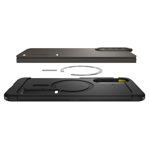 Buy Spigen Tough Armor MagSafe Samsung Galaxy S25 Edge Gunmetal - SPN16765 - {ean13} - Home Screen Store Europe