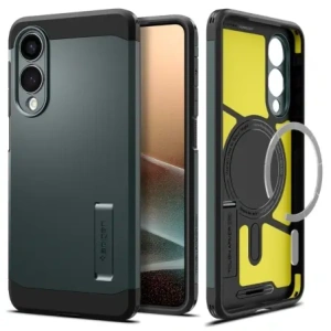 Kup Etui Spigen Tough Armor MagSafe Samsung Galaxy S25 Edge Abyss Green - SPN16766 - {ean13} - Sklep Home Screen