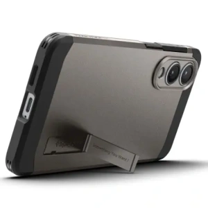 Kup Spigen Tough Armor MagSafe Samsung Galaxy S25 Edge Gunmetal - SPN16765 - {ean13} - Sklep Home Screen