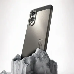 Kup Spigen Tough Armor MagSafe Samsung Galaxy S25 Edge Gunmetal - SPN16765 - {ean13} - Sklep Home Screen